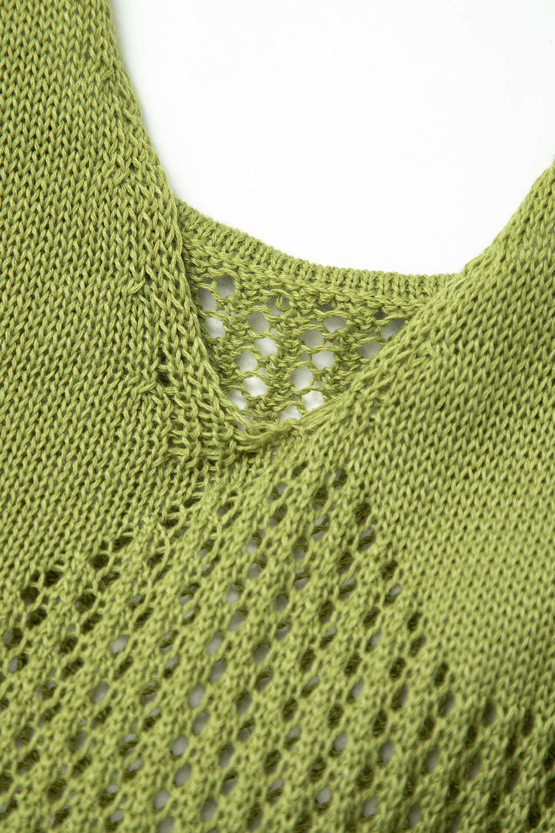 Knit Mini Dress - Green